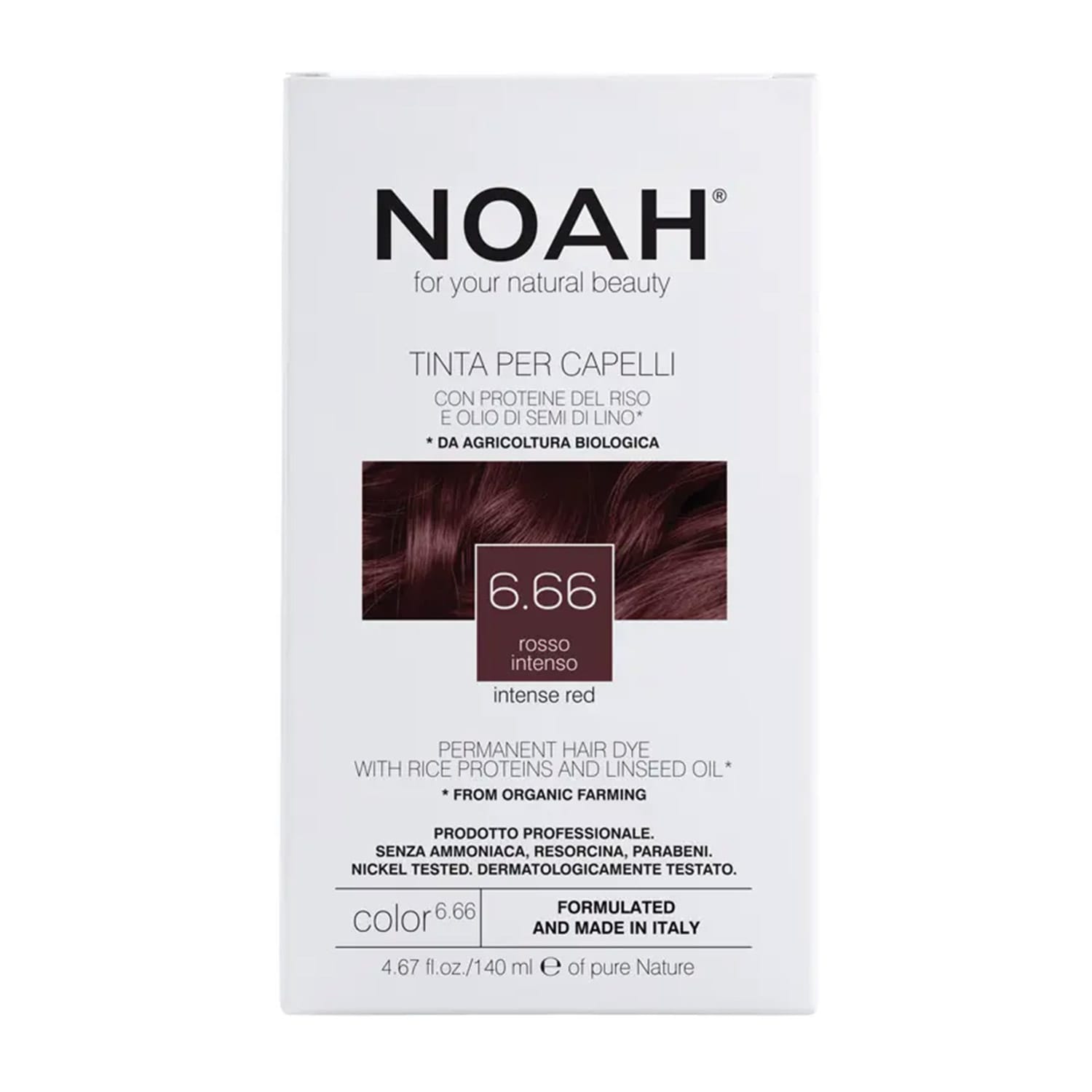 Boje flokesh bimore dark brown red 6.66