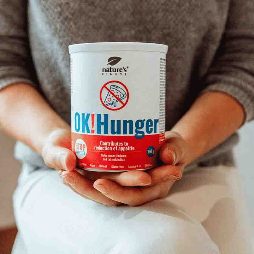 Ok! Hunger - për ulje oreksi dhe dobësim - Herbal Line Albania